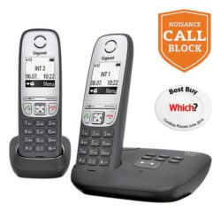 Gigaset - A455A - Cordless Telephone & Answer Machine - Twin